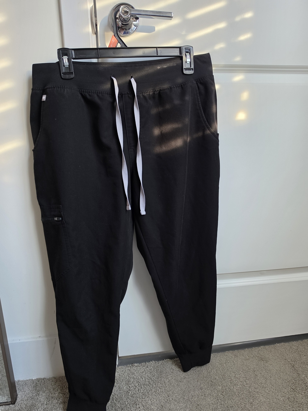 Figs Black Joggers